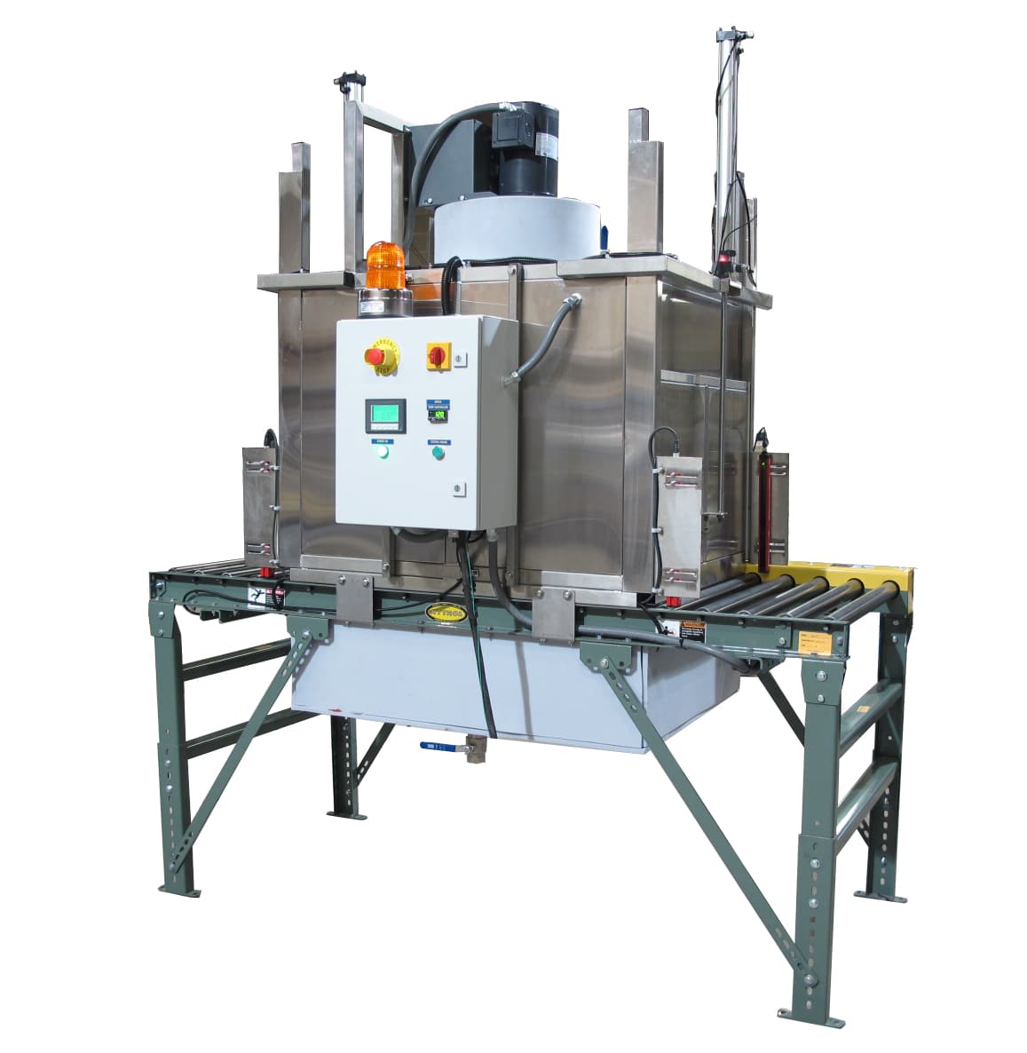 Industrial Ultrasonic Cleaning Machine with Dryer Tunnel
