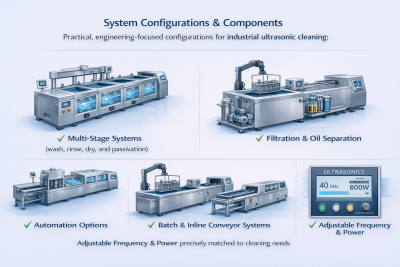 why use Industrial-ultrasonic cleaner